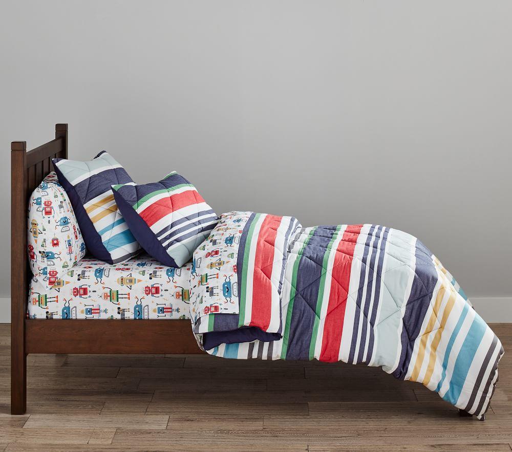 Tanner Stripe Bedding Look